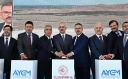Kars-Iğdır-Aralık-Dilucu Demiryolu Hattı’nın temeli atıldı