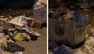 Kartal’da işçiler iş yavaşlattı! İlçede çöp dağları oluştu