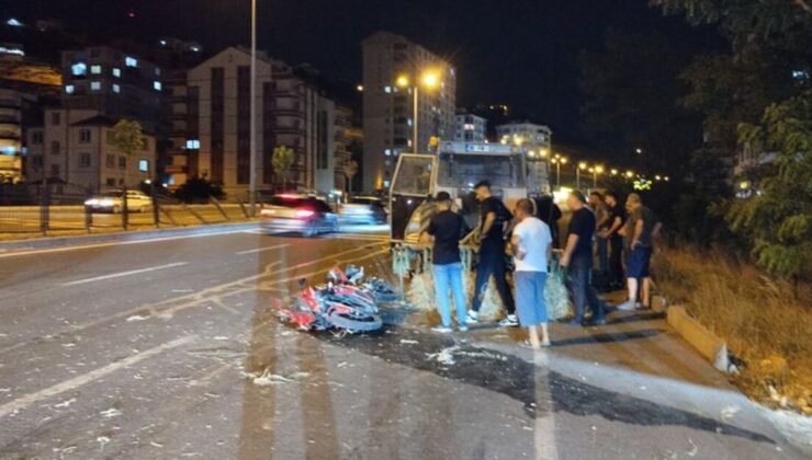 Kayseri’de motosiklet traktöre çarptı: 1 ölü