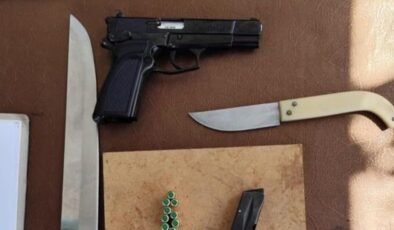 Kayseri’de sosyal medyada tabanca ve pala paylaşımları yapan çocuk yakalandı