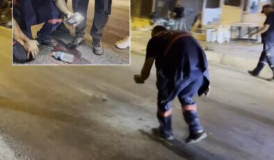 Kazada kopan parmağı gece karanlığında telefon ışığıyla buldular