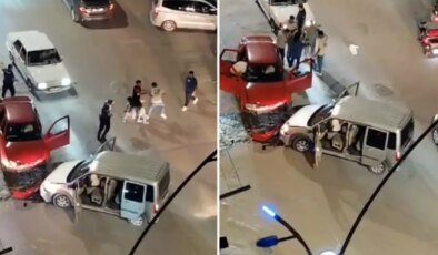 Kazanın ardından kavgaya tutuştular! Polis biber gazıyla ayırdı