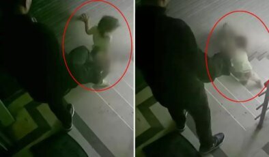 Kızını tekme atarak merdivenden düşürüp hastanelik eden baba tahliye edildi
