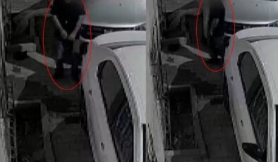 Mahalledeki kadınlara musallat olan sapığın uygunsuz halleri kamerada