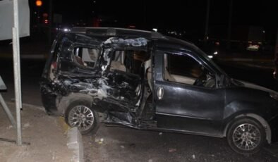 Manisa’da trafik kazası: 1 ölü, 8 yaralı
