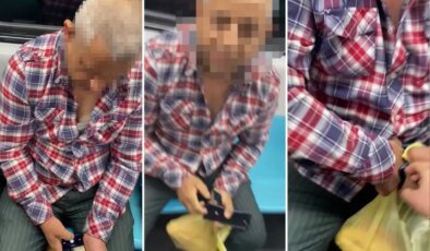 Metroda kadınların görüntülerini çeken sapık gözaltına alındı