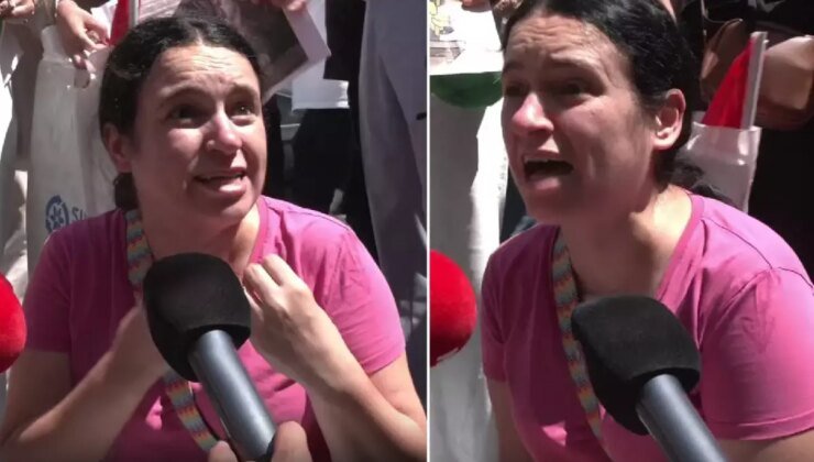 Mülakat mağduru öğretmen bakanlık önündeki eylemde sinir krizi geçirdi