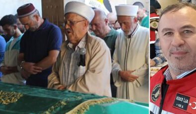Musalla taşındaki oğluydu… Bir babanın en zor anı!