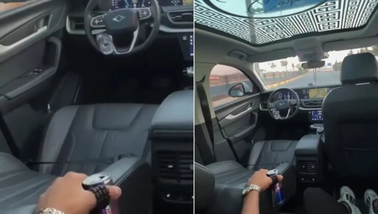 Oto pilotu pet şişe ile kandırıp arka koltukta video çekti! Bedeli ağır oldu