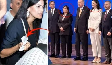 Özlem Çerçioğlu, bir dönem konuşma metnini yırtan Seda Sarıbaş ile aynı karede