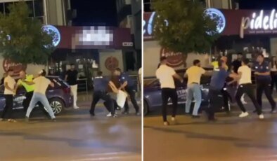 Polise direnip saldırdılar: 2 tutuklama