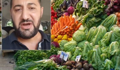 "Karınızı, kızınızı pazara göndermeyin" diyen vatandaşın isyanı olay oldu