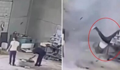 "Ölümün de hayırlısı" dedirten olay! Kamera dehşet anlarını böyle kaydetti