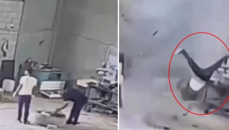 "Ölümün de hayırlısı" dedirten olay! Kamera dehşet anlarını böyle kaydetti