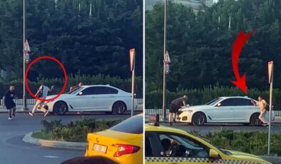 Silahlı kavgada, kaldırımda yürüyen kişi yaralandı