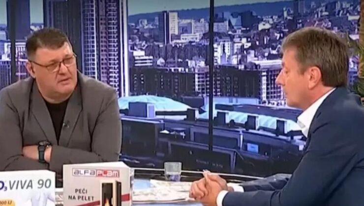 Sırp Bakan Glisic, TV canlı yayınında beyin kanaması geçirdi