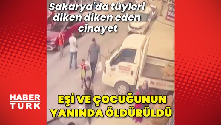 Sokakta tabancayla öldürüldü, 4 yaşındaki oğlu da ayağından yaralandı