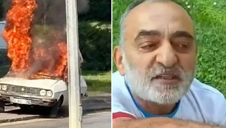 TBMM önünde ‘Beyaz Toros’ yakan kişi tutuklandı