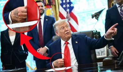 Trump’ın elindeki morluk dikkat çekti, Beyaz Saray "Sık sık el sıkışmaktan" dedi