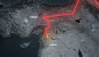 Türkiye-Suriye doğal gaz hattı açıldı