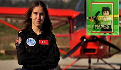Türkiye’nin en genç pilot adayı Defne, TIME’ın "Yılın Kızları" listesinde