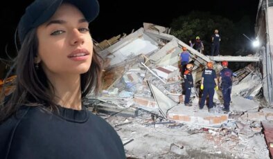 Ünlü oyuncu Eylül Tumbar, Balıkesir’deki 6.1’lik depremde amcasını kaybetti
