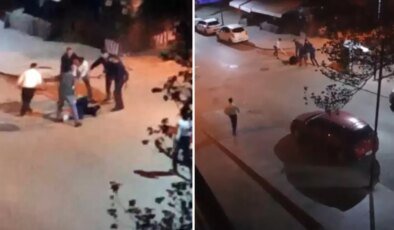 Yakaladıkları kişiyi sopalarla bayıltana kadar dövdüler