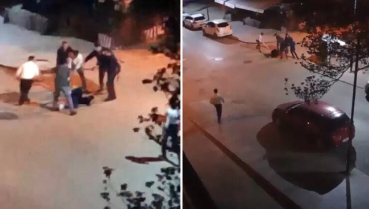 Yakaladıkları kişiyi sopalarla bayıltana kadar dövdüler