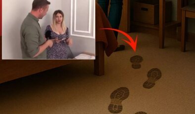 Yatak odasındaki ayak izlerini görünce dünyası başına yıkıldı! "Dostum" dediği kişiden şüpheleniyor