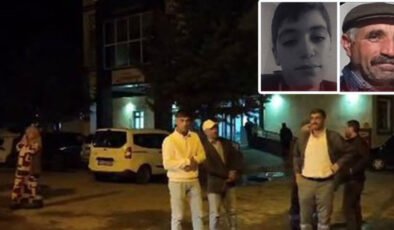 Baba ve oğlunun üzerine yıldırım düştü!