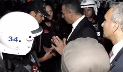 Çevik kuvvet ekipleri CHP İstanbul İl Başkanlığı önünde toplandı, arbede çıktı