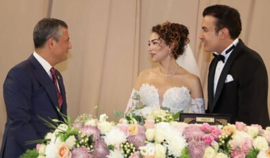 CHP Genel Başkanı Özel, Gaziantep’te nikah törenine katıldı