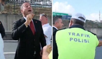 CHP’li Ali Mahir Başarır "Bu bir darbedir" dedi, polis memuru kayıtsız kalamadı