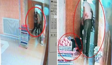 Dehşete düşüren görüntü: Talihsiz adam eşinin yanında öldürüldü