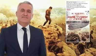 Emniyetin Atatürksüz 30 Ağustos paylaşımında yeni gelişme! Medya daire başkanı görevden alındı