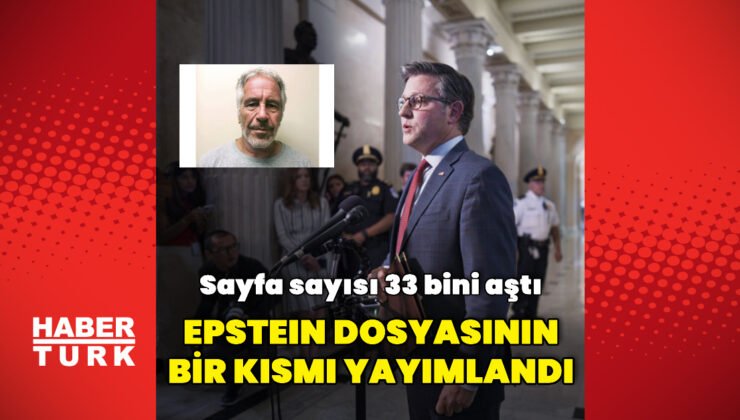 Epstein ile ilgili dosyalar yayımlandı