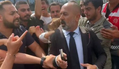 Gruptan ayrılan Gürsel Tekin’in sağ kolu, öfkeli kalabalıktan dayak yedi