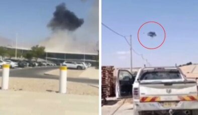 Husiler’den İsrail’deki Ramon Havalimanı’na saldırı! Dumanlar yükseldi