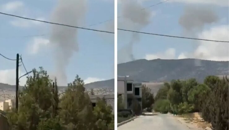 İsrail’den Lübnan’a saldırı! Dumanlar yükseldi, ölüler var
