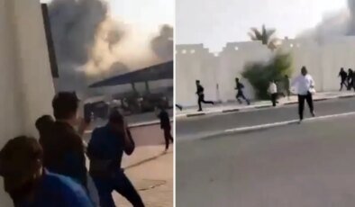 İsrail’in Katar’daki saldırısından ilk görüntüler