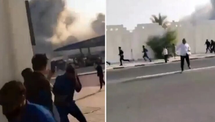 İsrail’in Katar’daki saldırısından ilk görüntüler