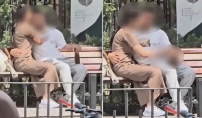 İstanbul’da türbe yanında skandal görüntü