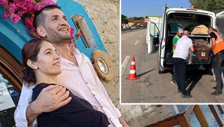 Lastik değiştiren evli çifti kamyonet ezdi!