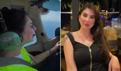 Pilot adayının düşen uçakta ölmeden saatler önce yaptığı paylaşım boğaz düğümledi