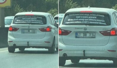Sıfır aldığı araç kusurlu çıktı, mahkeme kararına böyle tepki gösterdi