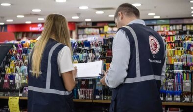 Ticaret Bakanlığı’ndan kırtasiyelere denetim! 15 milyon lira ceza kesildi