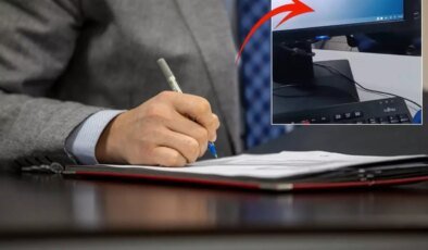 Vergi memuru bilgisayar ekranını paylaştı, ekrandaki detay tartışma yarattı