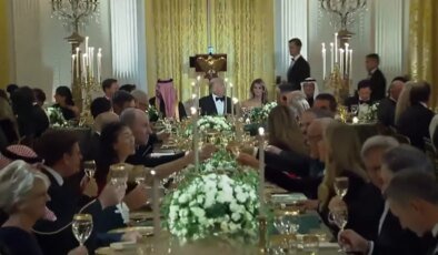 Beyaz Saray’da görkemli gece! Trump’ın yemeğinde sürpriz isimler yer aldı