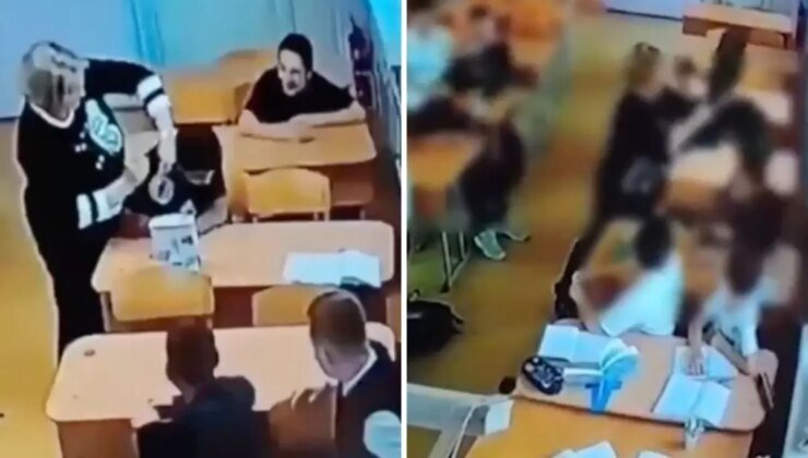 Öğrencisine sandalye ile vuran kadın öğretmenden skandal savunma! Şaka yapıyordum