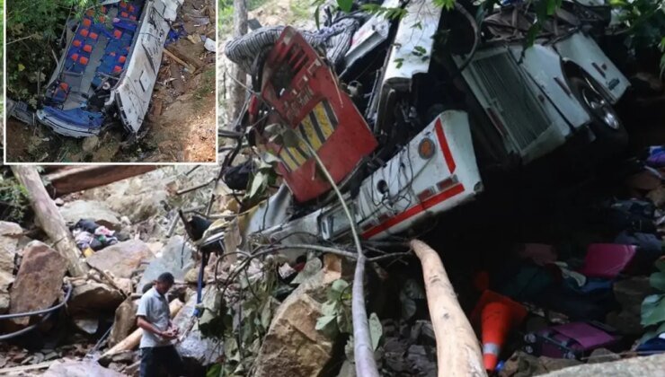 Mezuniyet dönüşü katliam gibi kaza! 17 kişi hayatını kaybetti